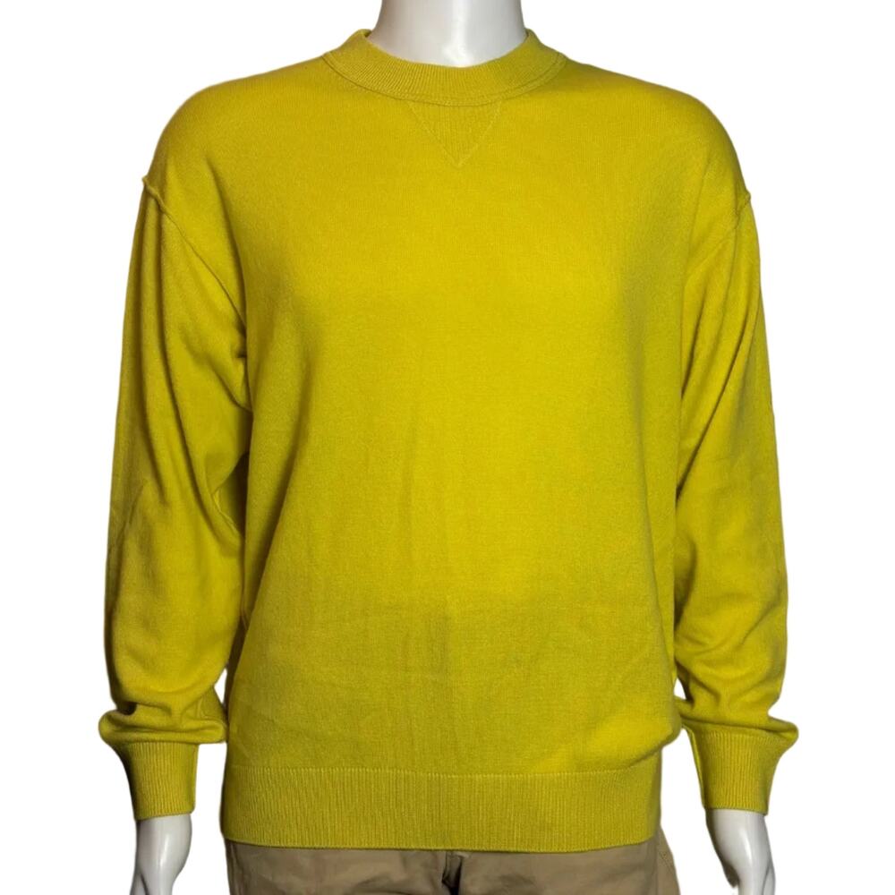 Louis Vuitton FW21 Virgil Abloh Inside Out Cashmere Pullover Sweater Men Medium